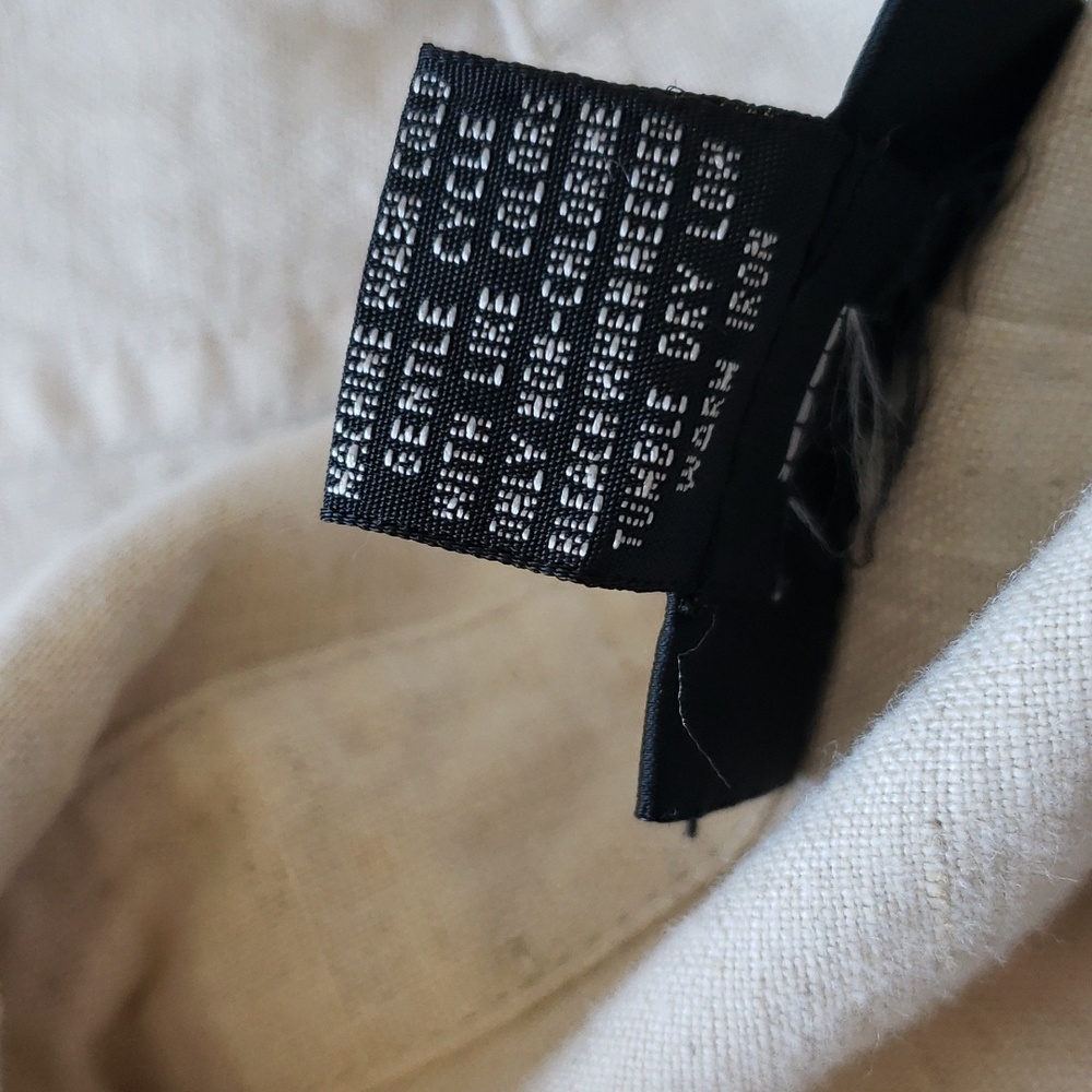 Linen button down jacket for women - Picture 11 of 12